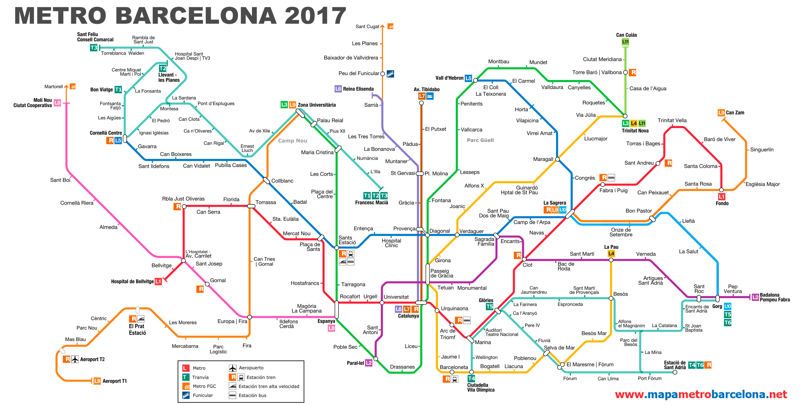 Barcelona Metro Map With Zones - United States Map